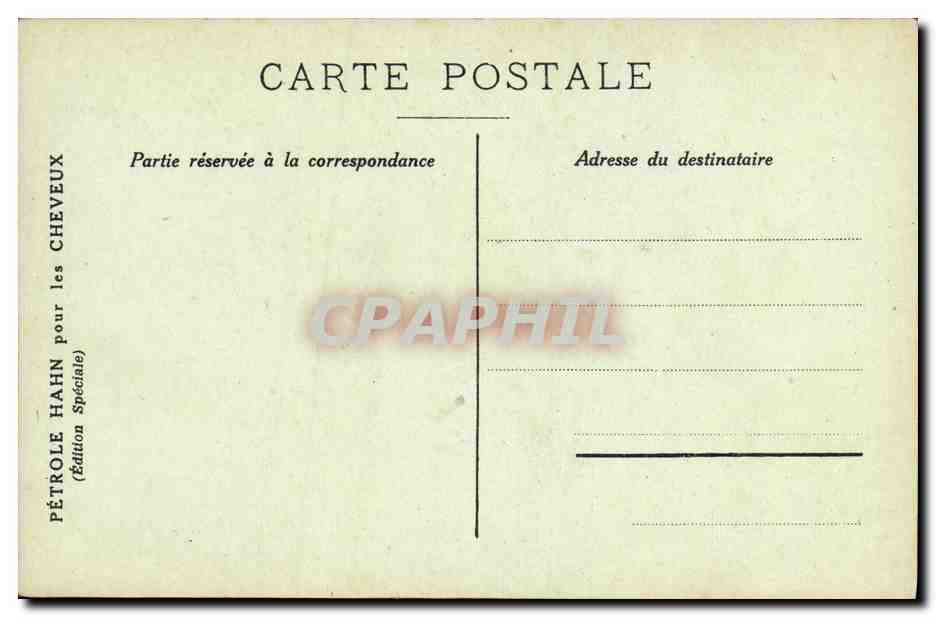 CPA Marseille La Grande Jetee — Verso