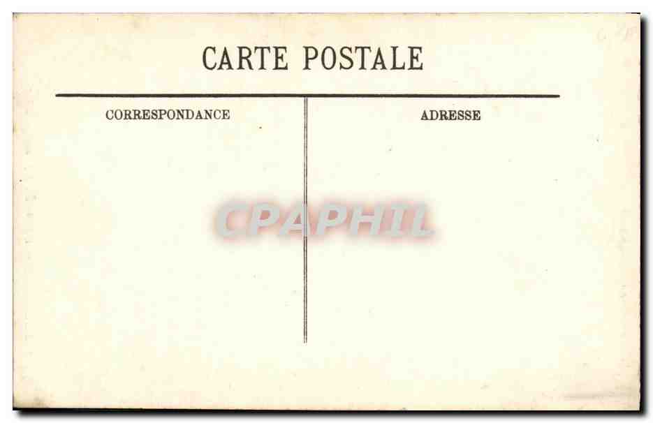 CPA Marseille L Eglise des Reformes  — Rückseite