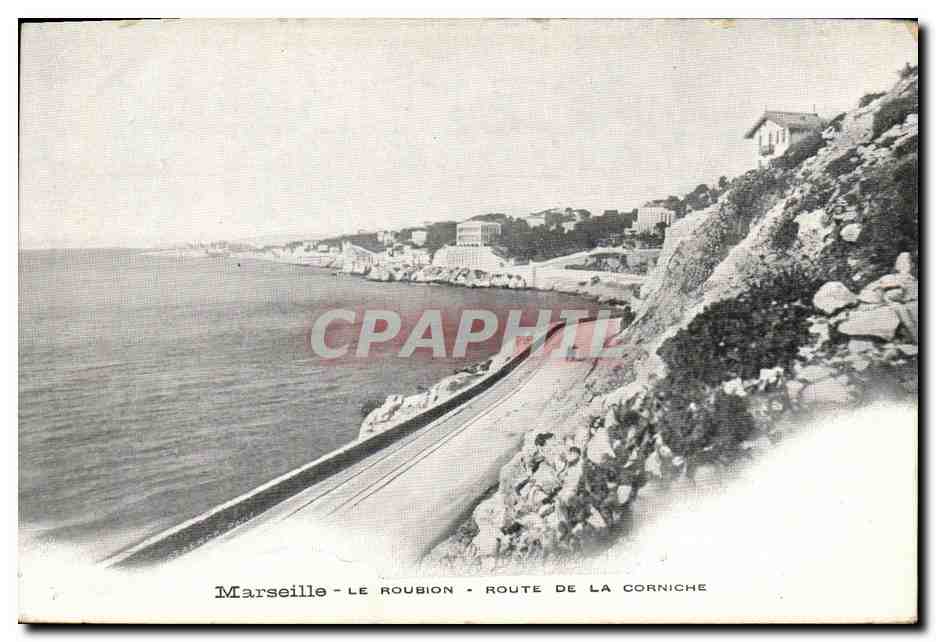 CPA Marseille Le Roubion Route de la Corniche 