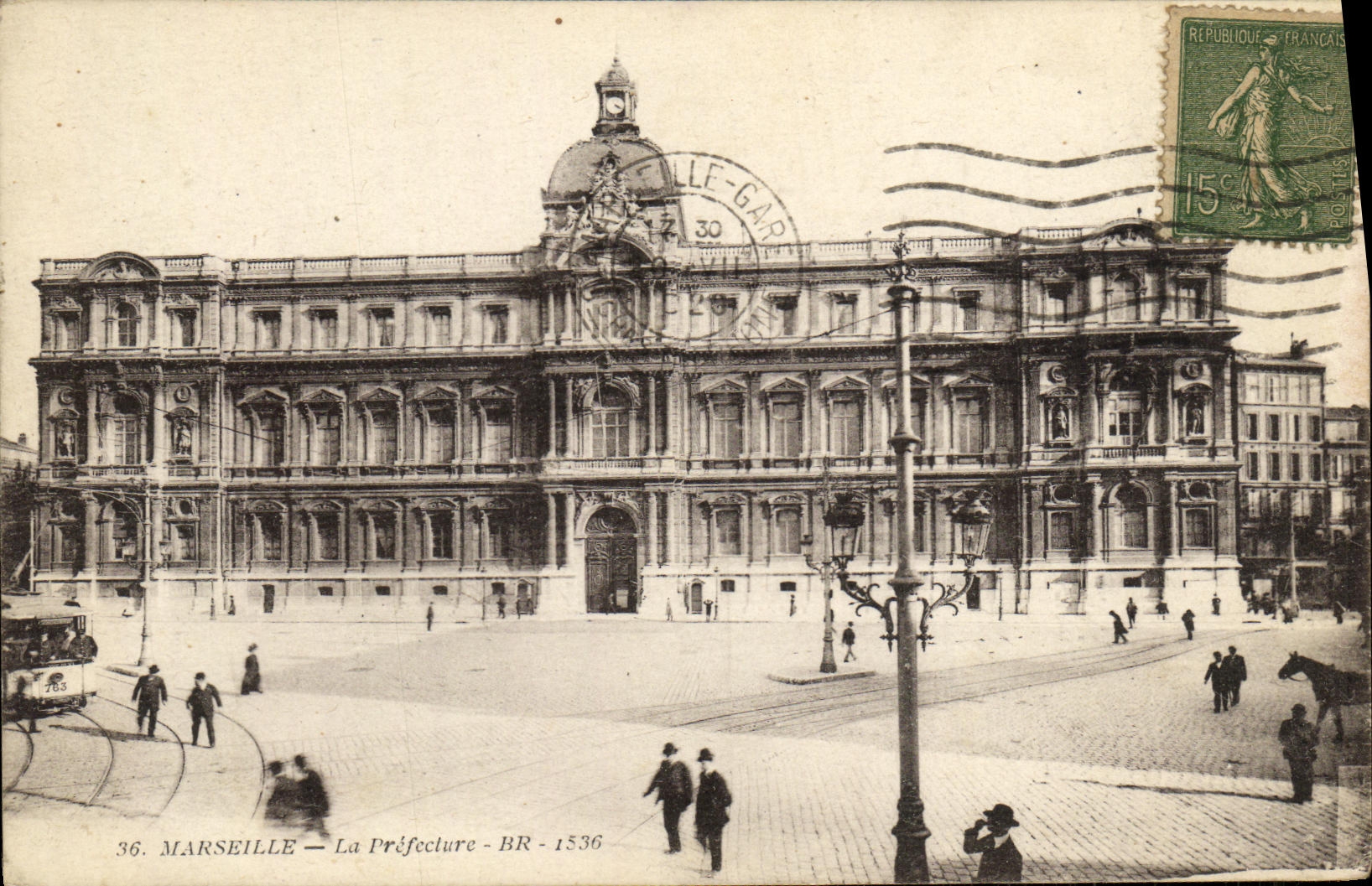 CPA Marseille La Prefecture BR 