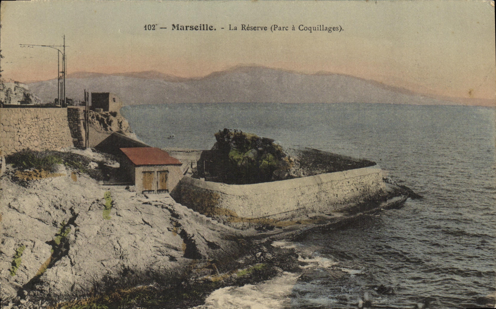 CPA Marseille La Reserve Parc a coquillages