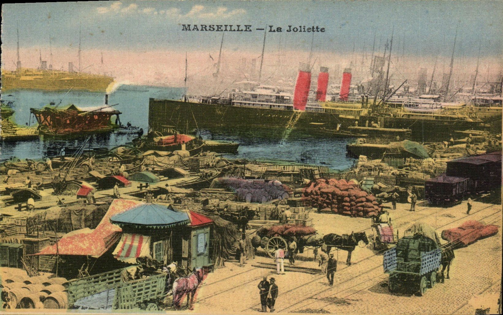CPA Marseille La Joliette Bateaux