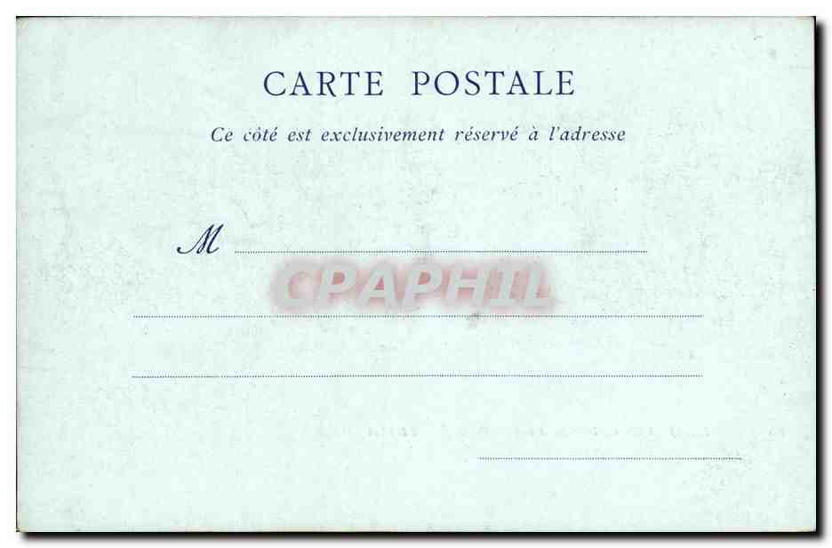 CPA Marseille La Tourelle et la Cathedrale  — Verso