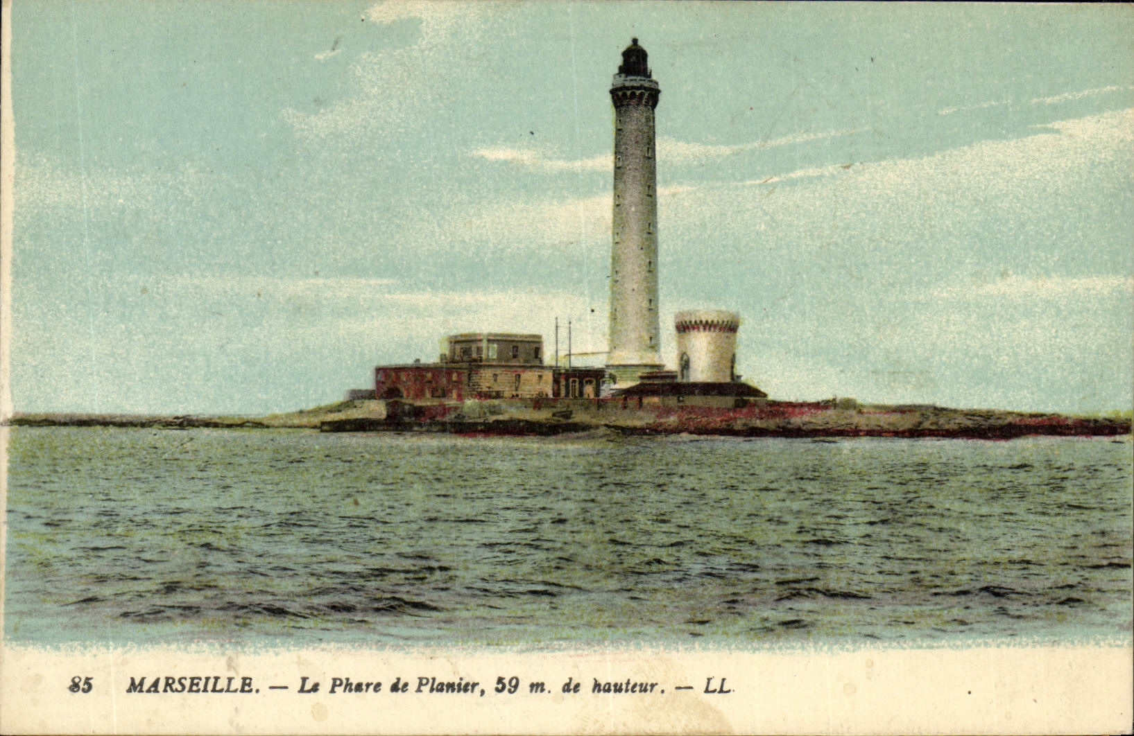 CPA Marseille La Phare de Planier 