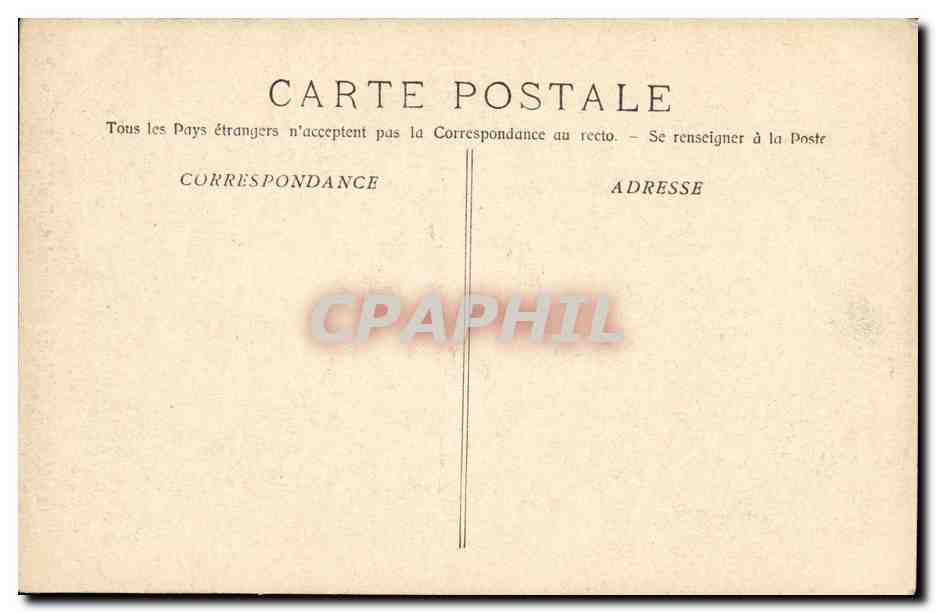 CPA Marseille L Eglise St Vincent de Paul Les reformes — Rückseite