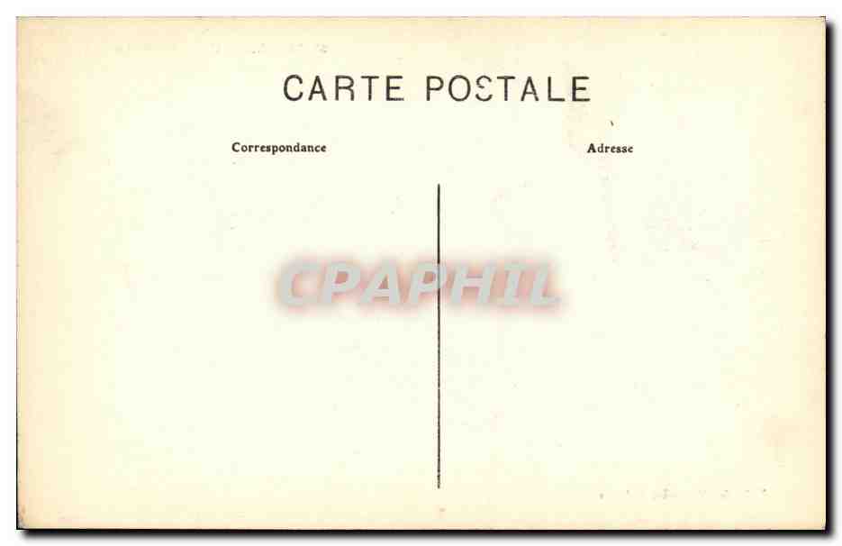 CPA Marseille L eglise Saint Victor  — Rückseite