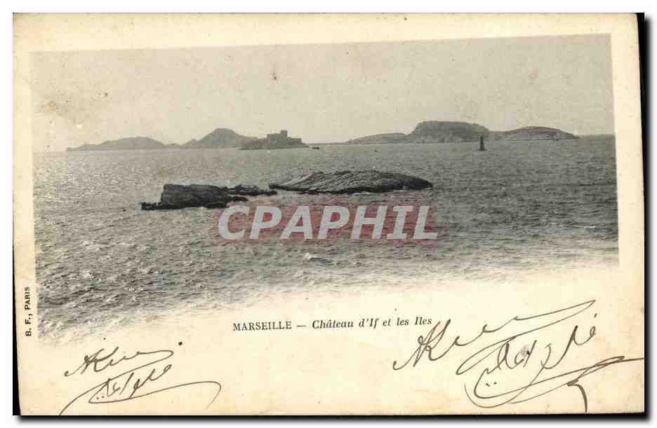 CPA Marseille Chateau d If et les lles 