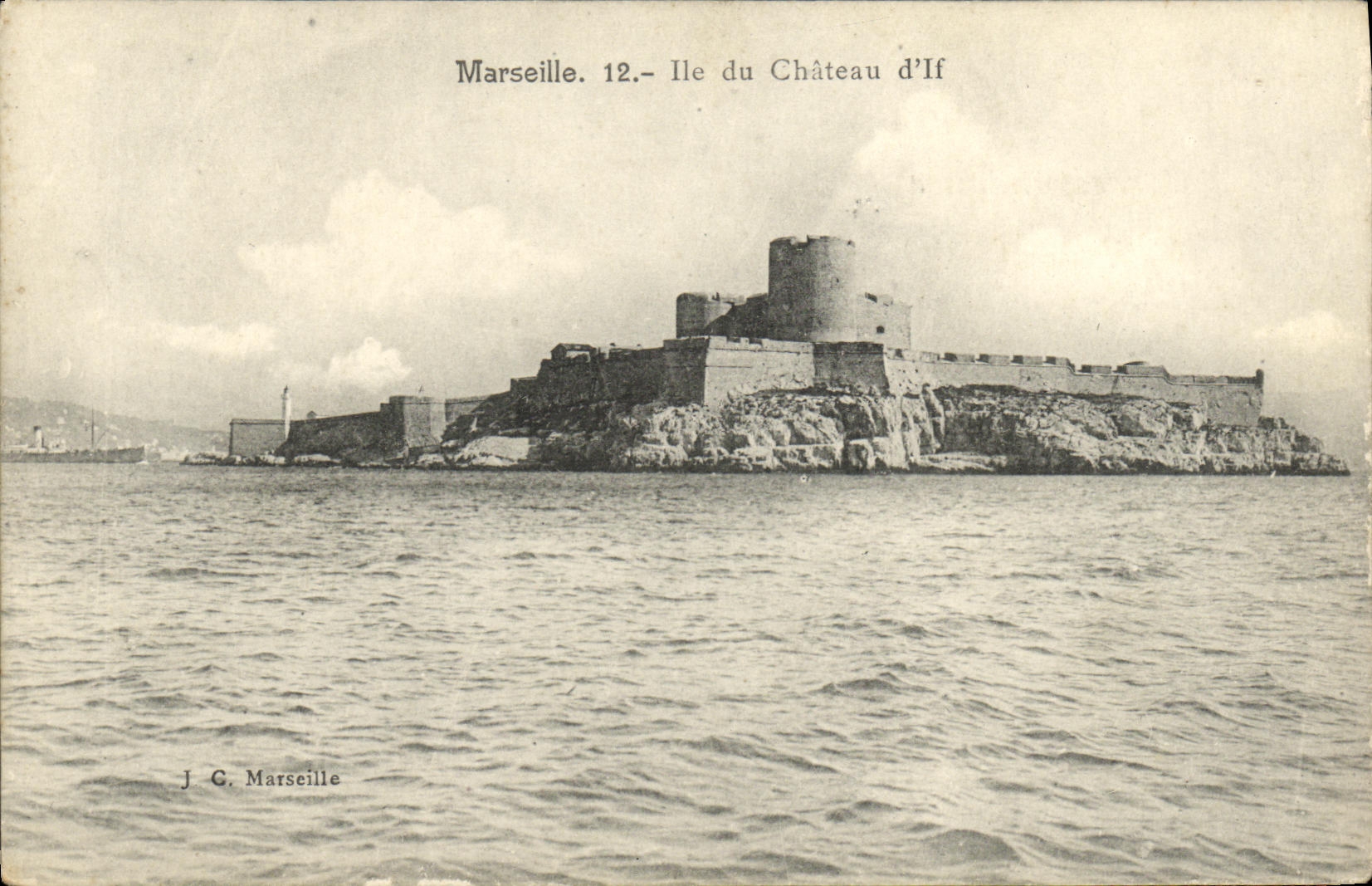 CPA Marseille lle du Chateau d If 