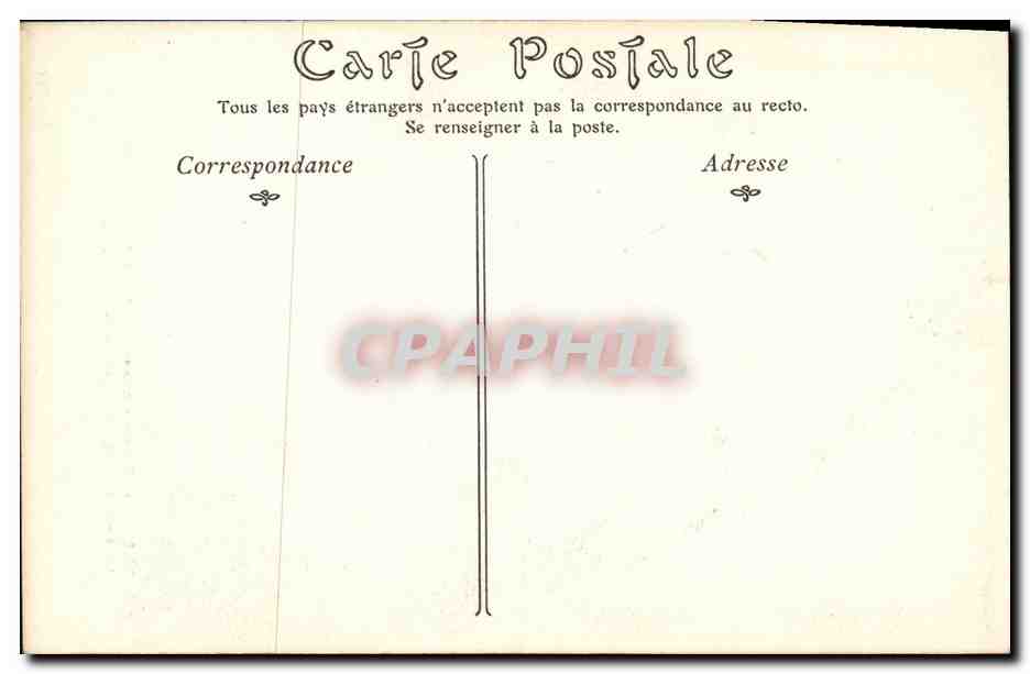 CPA Musee de Sculpture Comparee Louis XlV Par Pierre Puget Marseille — Rückseite