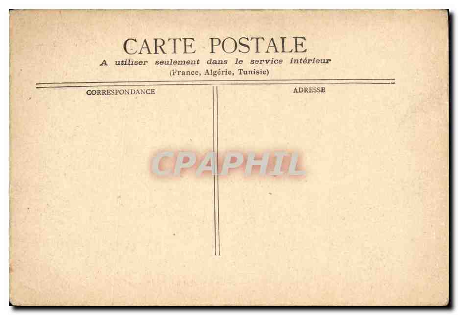 CPA Marseille Fort Saint Jean Vieux Port  — Verso