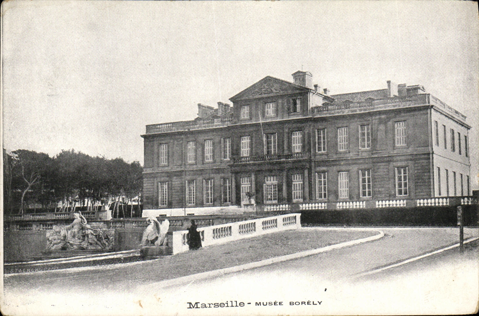 CPA Marseille Musee Borely 