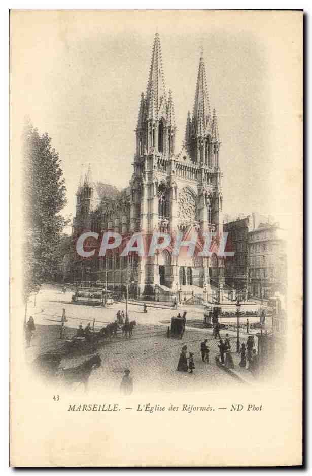 Marseille — L'Église des Réformés — ND Phot