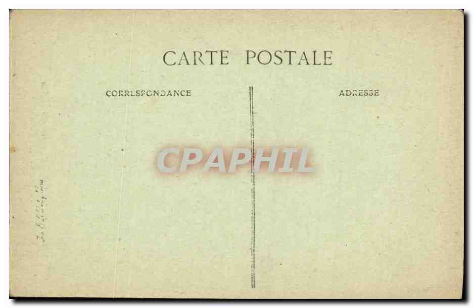 CPA Marseille Fontaine Cantini Bas reliefs la source — Rückseite