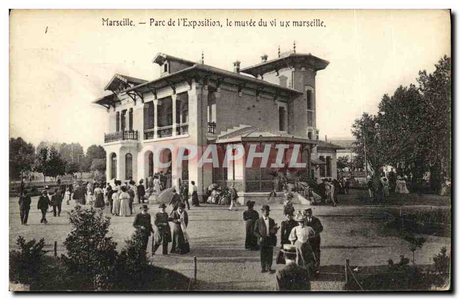 CPA Marseille Parc de l Exposition le musee du vi ux Marseille 