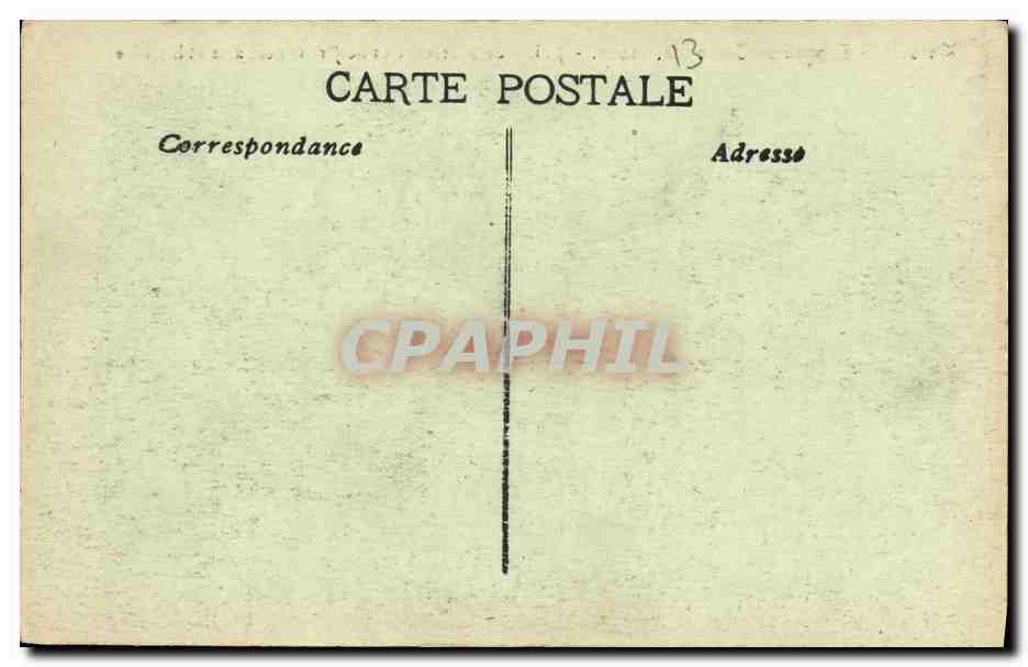 CPA Marseille Exposition Coloniale 1922 palais de Marseille et de provence Arts et histoire — Verso