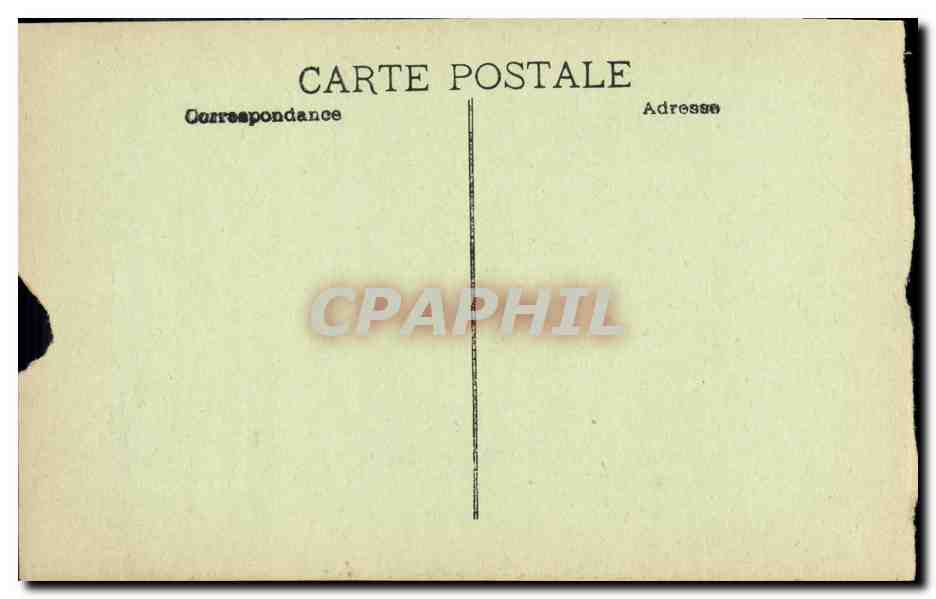 CPA Marseille Eglise Des Refermes et Monument des Mobiles — Rückseite