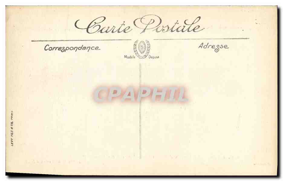CPA Marseille Le Chateau d If Chateau Fort Bati par Francois 1er  — Rückseite