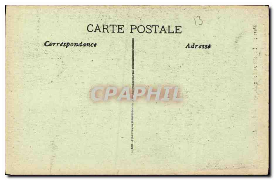 CPA Marseille Marseille Exposition Coloniale Palais de L Agerie — Verso