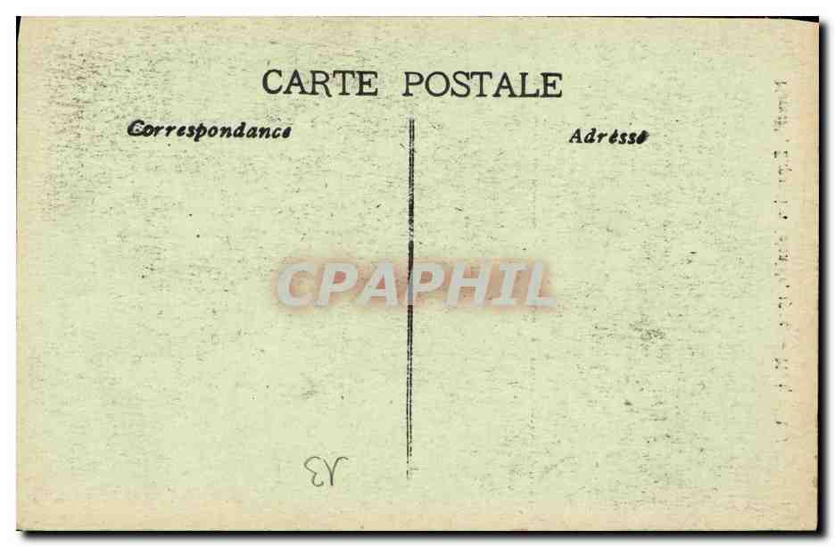 CPA Marseille Marseille Exposition Coloniale 1922 Motif central — Rückseite