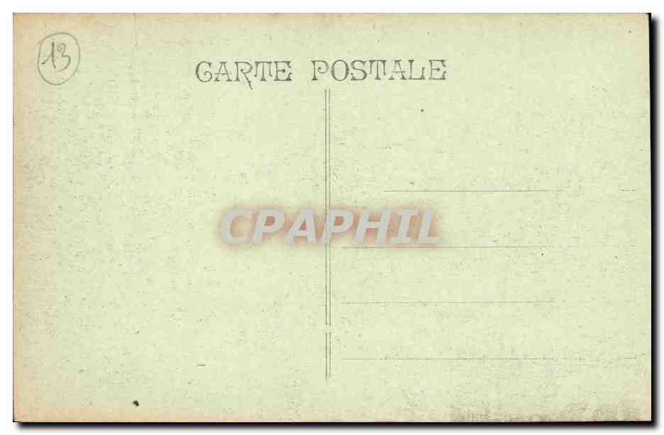 CPA Marseille Abbaye St Viotor — Rückseite