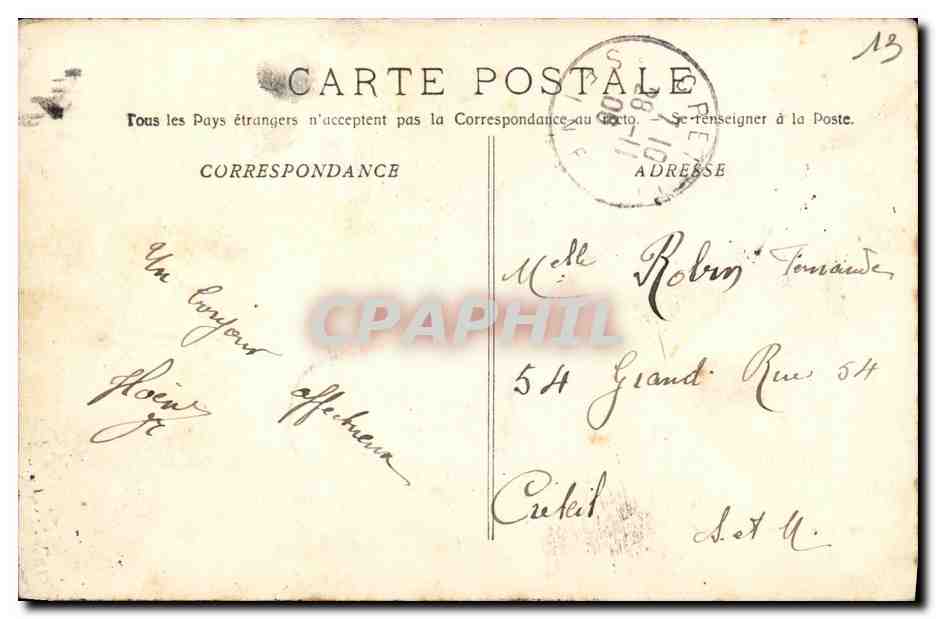 Marseille - Exposition Coloniale - Type Tunisien — Phototyp. E. Lacour - Marseille — Reverso