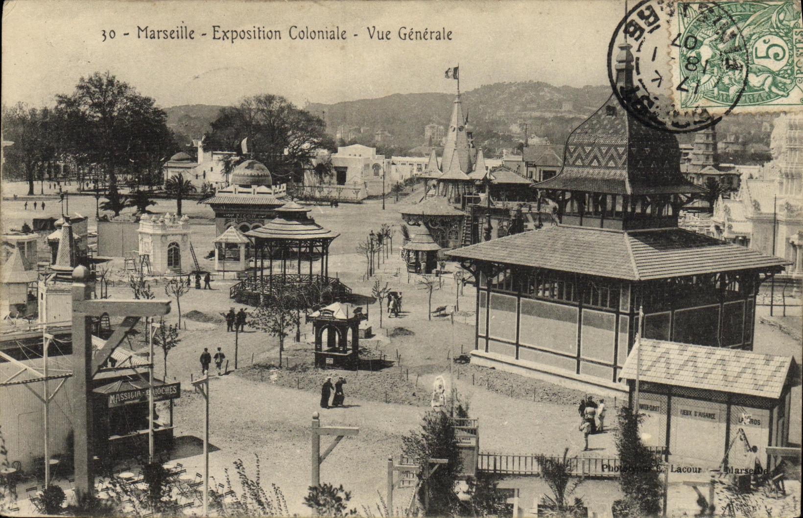 CPA Marseille Exposition Coloniale Vue Generale 