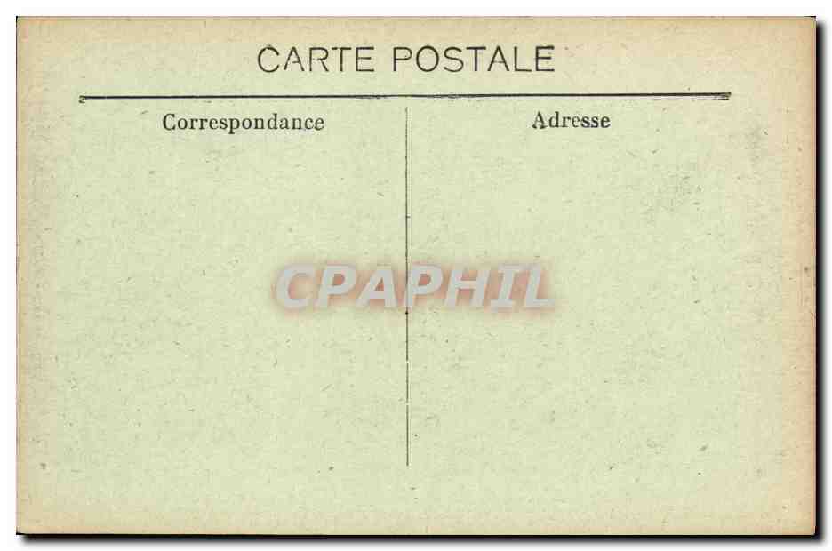 CPA Marseille Vue Generale Sur les Iles  — Rückseite