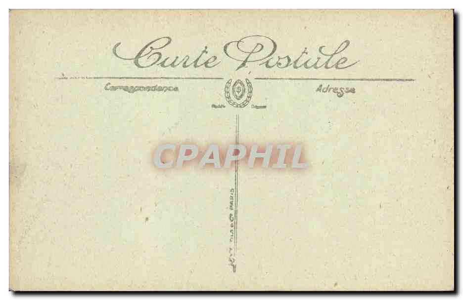 CPA Marseille L Hotel Dieu — Rückseite