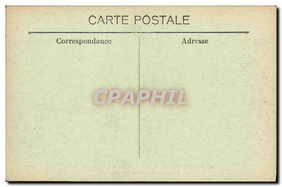 CPA Marseille Vue Generale Sur les Iles — Verso