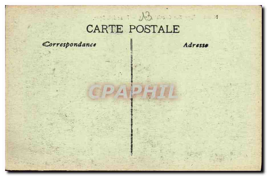 Marseille. Exposition Coloniale, 1922. — Palais de la Syrie. — Rückseite
