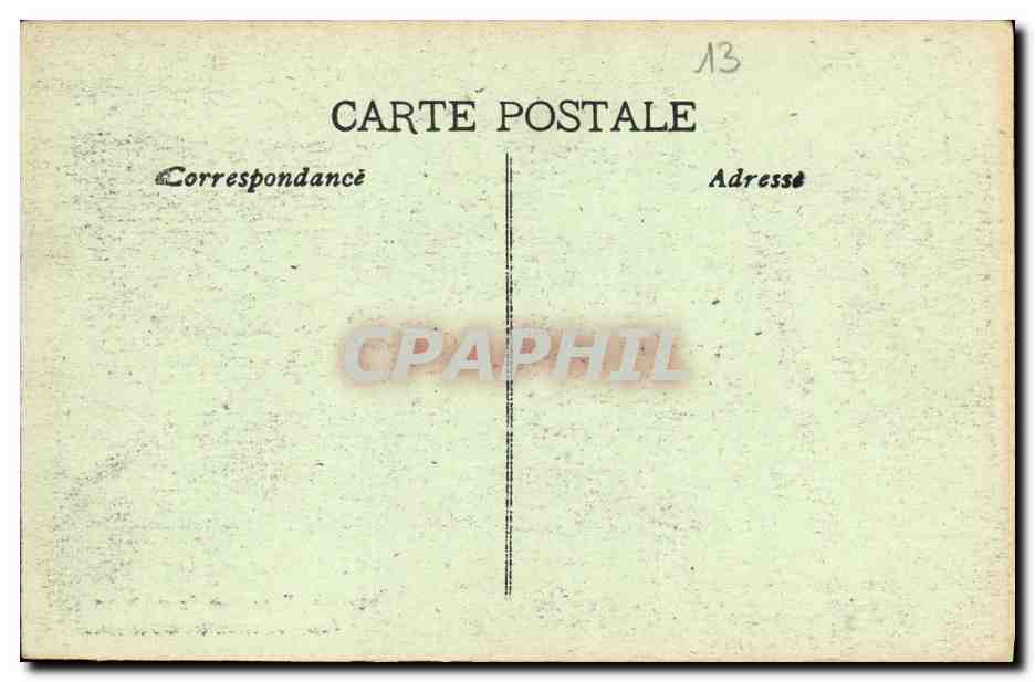 CPA Marseille Exposition Coloniale 1922 Palais Du Ministere des Colonies — Rückseite