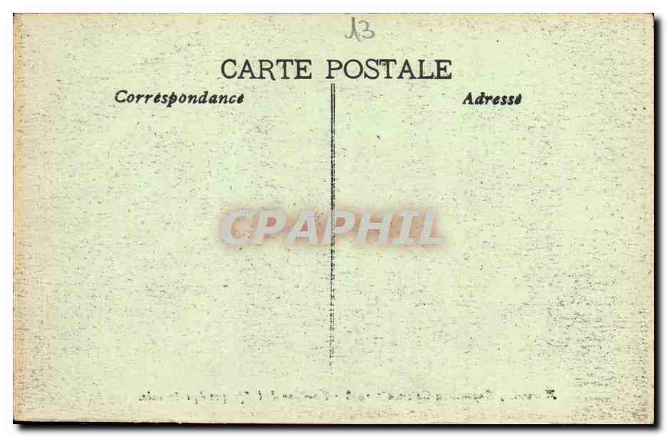 CPA Marseille Exposifion Coloniale 1922 Pavillon de L Afrique Equatoriale — Verso
