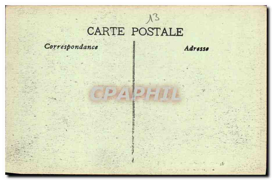 CPA Marseille Exposifion Coloniale 1922 Afrique Oecldentale le Lac — Verso