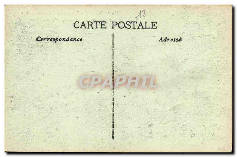 CPA Marseille Exposition coloniale 1922 Palais de l Afrique Occidentale — Rückseite