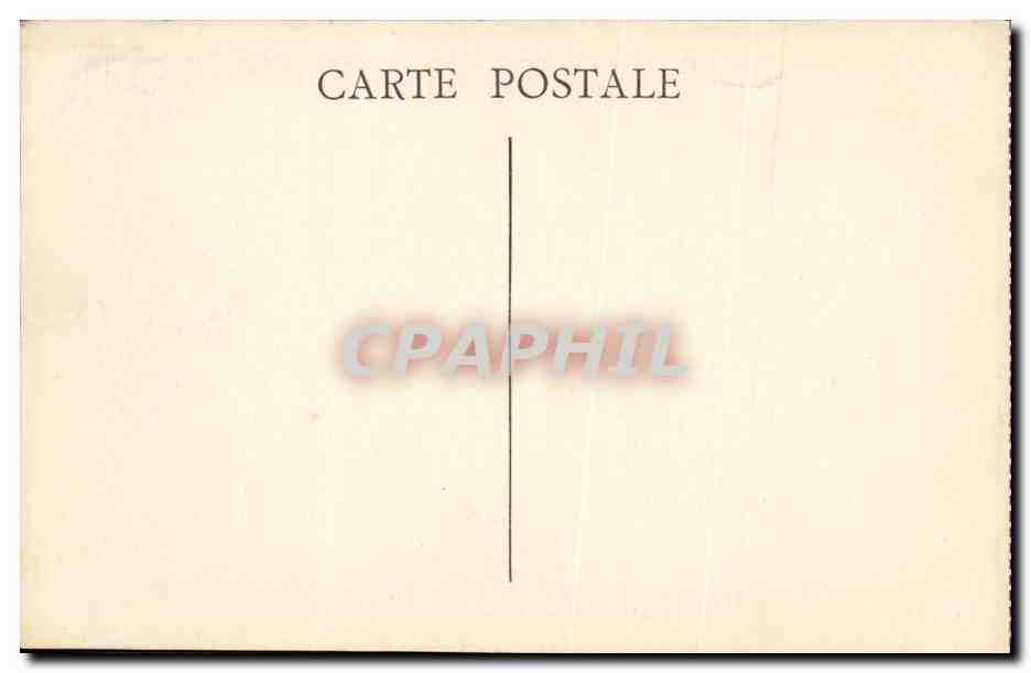 CPA Marseille Ascenseurs de Notre Dame la Garde — Verso