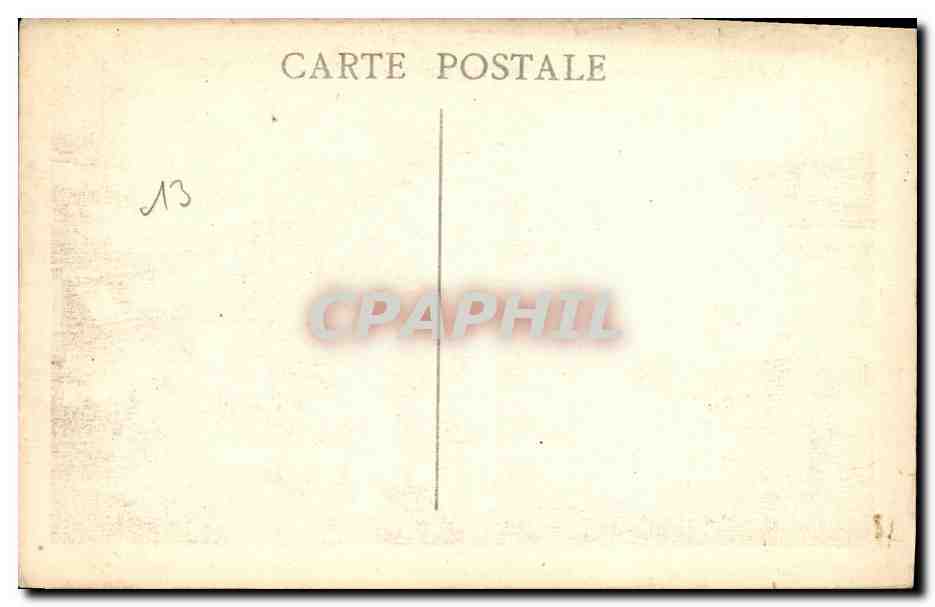 CPA Marseille La Plage de la Pointe Rouge — Verso