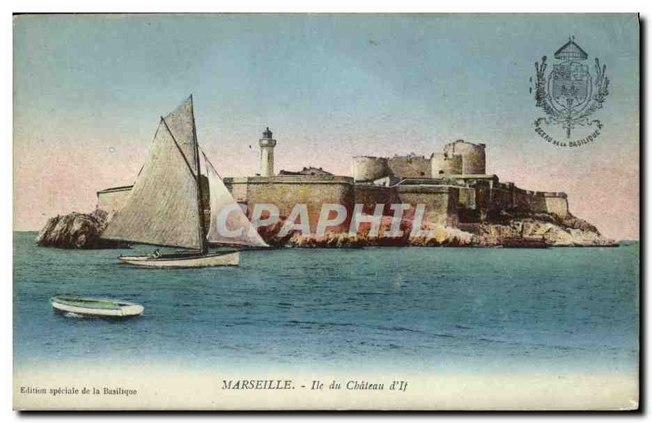 CPA Marseile Ile du Chateau d If
