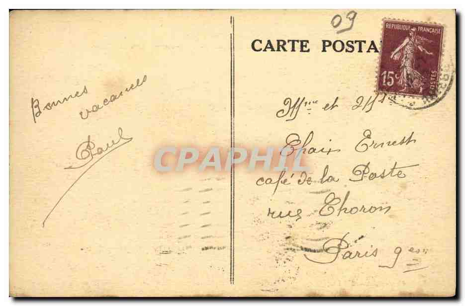 Castelnau-Durban — Centre touristique — Edit. Barbe — Verso