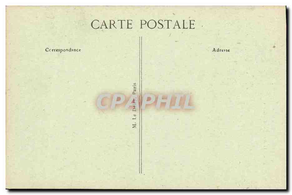 CPA Paris Saint Severin  — Rückseite