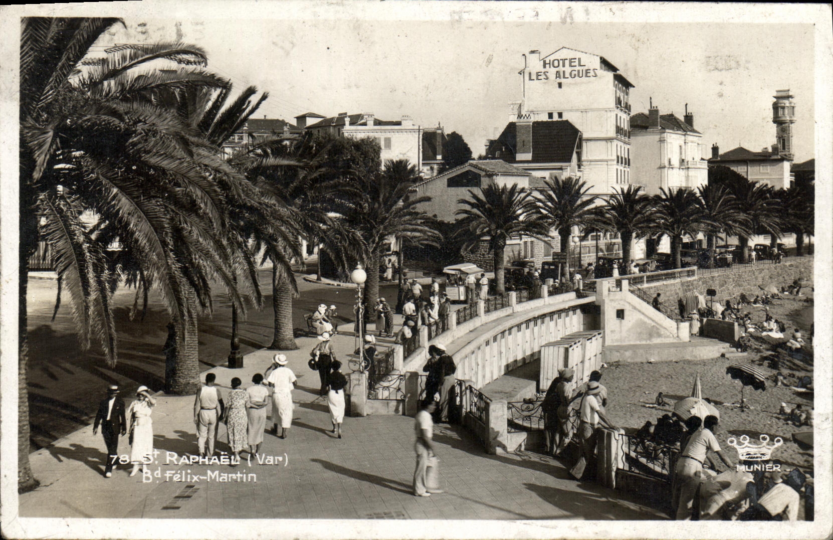 Saint-Raphaël (Var) — Boulevard Félix-Martin — Éditions Le Voyet, Nîmes