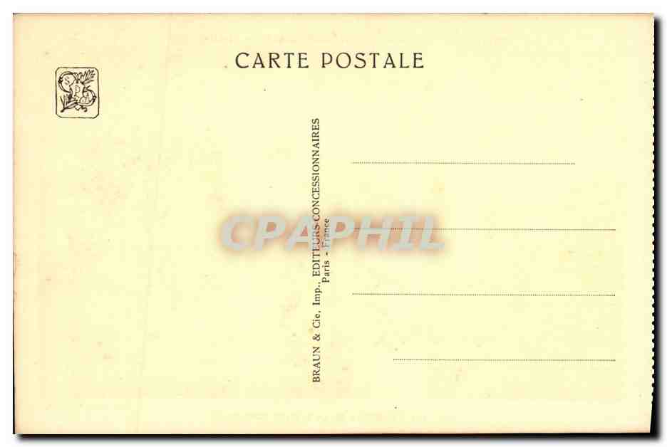 CPA Expostion Coloniale Internationale Paris 1931 Section metropolitaine Palais Est — Rückseite