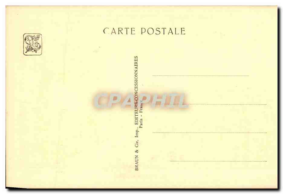 CPA Expostion Coloniale Internationale Paris 1931 Algerie Pavillon Cote Sud Algerien — Rückseite