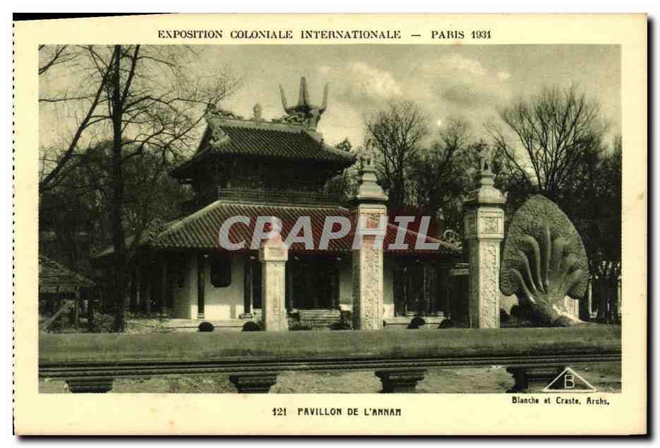 CPA Expostion Coloniale Internationale Paris 1931 Pavillon de l Annam