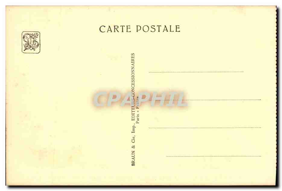 CPA Expostion Coloniale Internationale Paris 1931 Pavillon de l Annam — Rückseite
