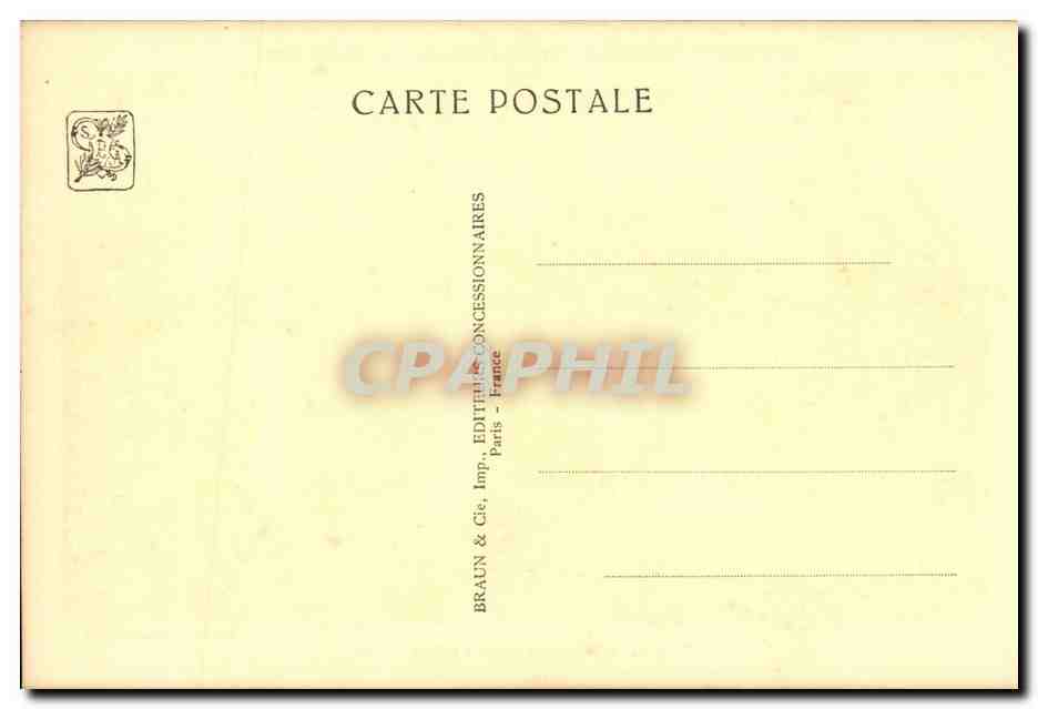 Exposition Coloniale Internationale — Paris 1931 — Section de l'Indochine — Pavillon du Cambodge — Groslier et Blanche, Architectes — Rückseite