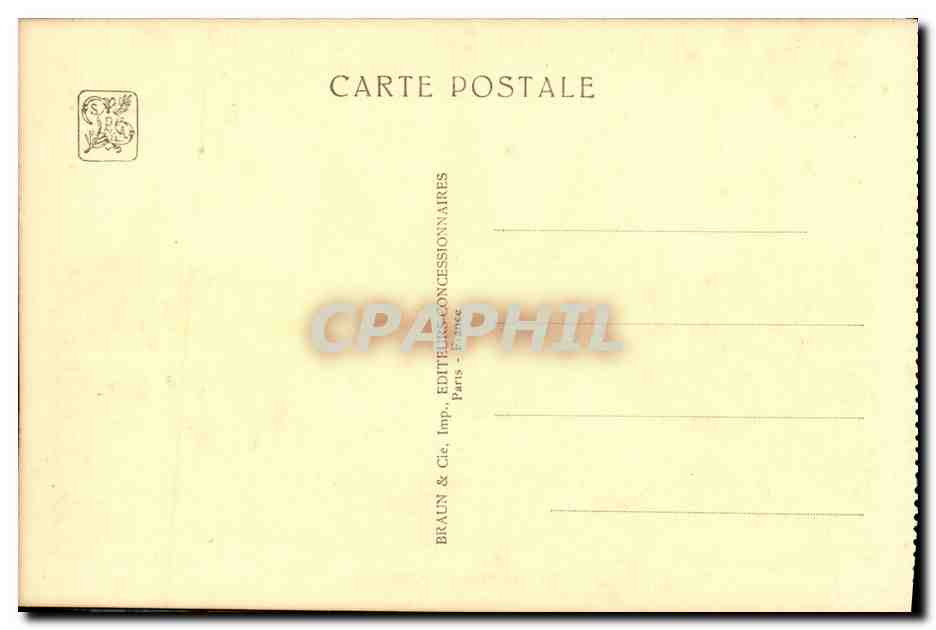 CPA Expostion Coloniale Internationale Paris 1931 Grande avenue des colonies — Rückseite