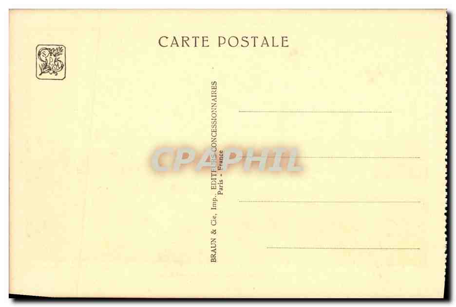 CPA Expostion Coloniale Internationale Paris 1931 Palais de la section metropolitaine — Rückseite