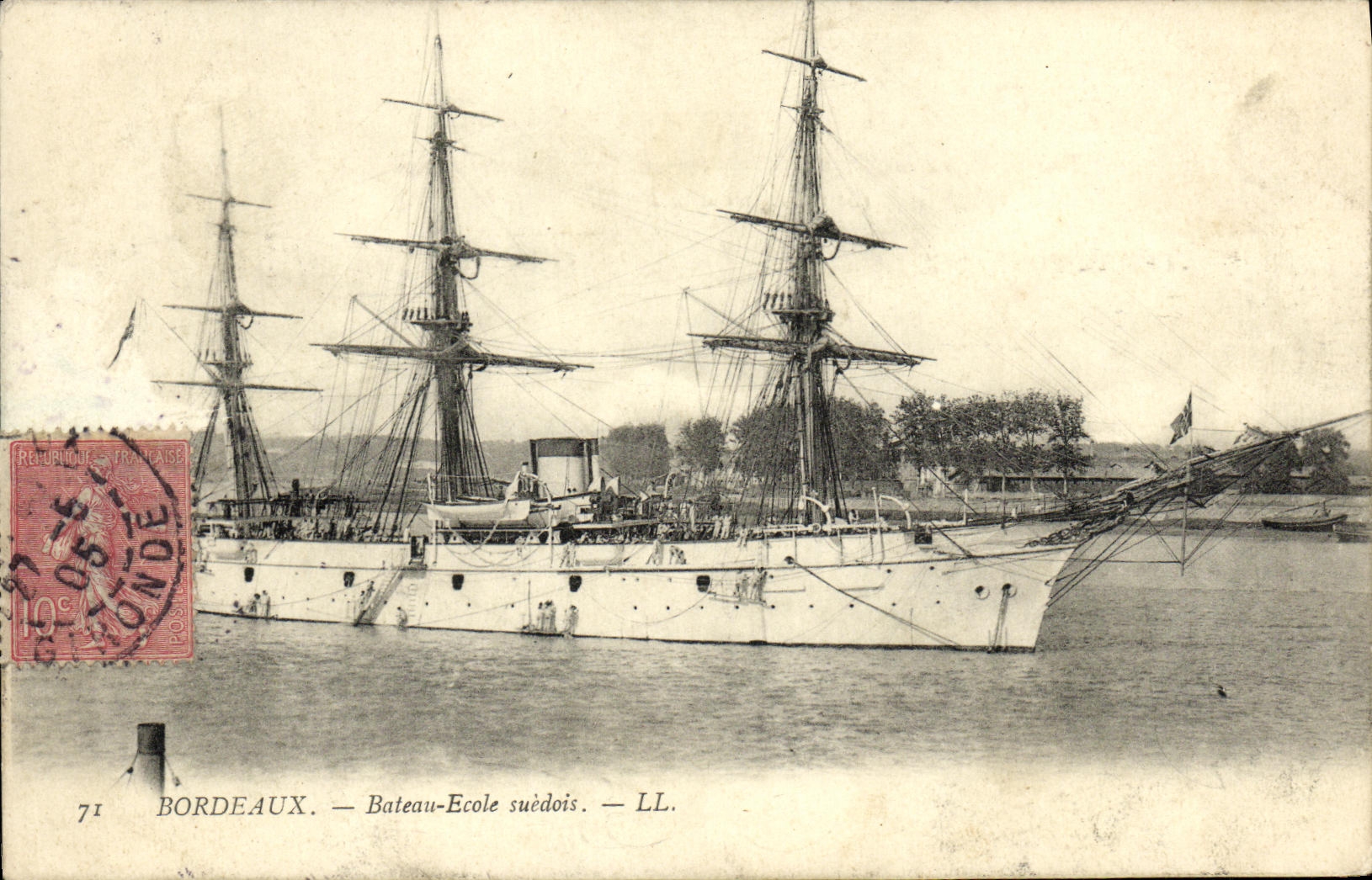 Bordeaux — Bateau-Ecole suédois — LL.