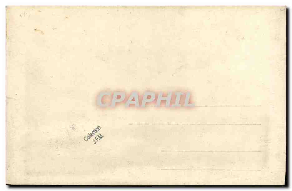 CARTE PHOTO Partie du destroyer allemand torpille par les anglais en reparations  — Rückseite