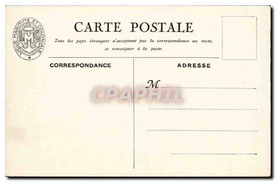 CPA Bateau Guerre La Divison Guepratte aux Dardanelles Haffner — Verso